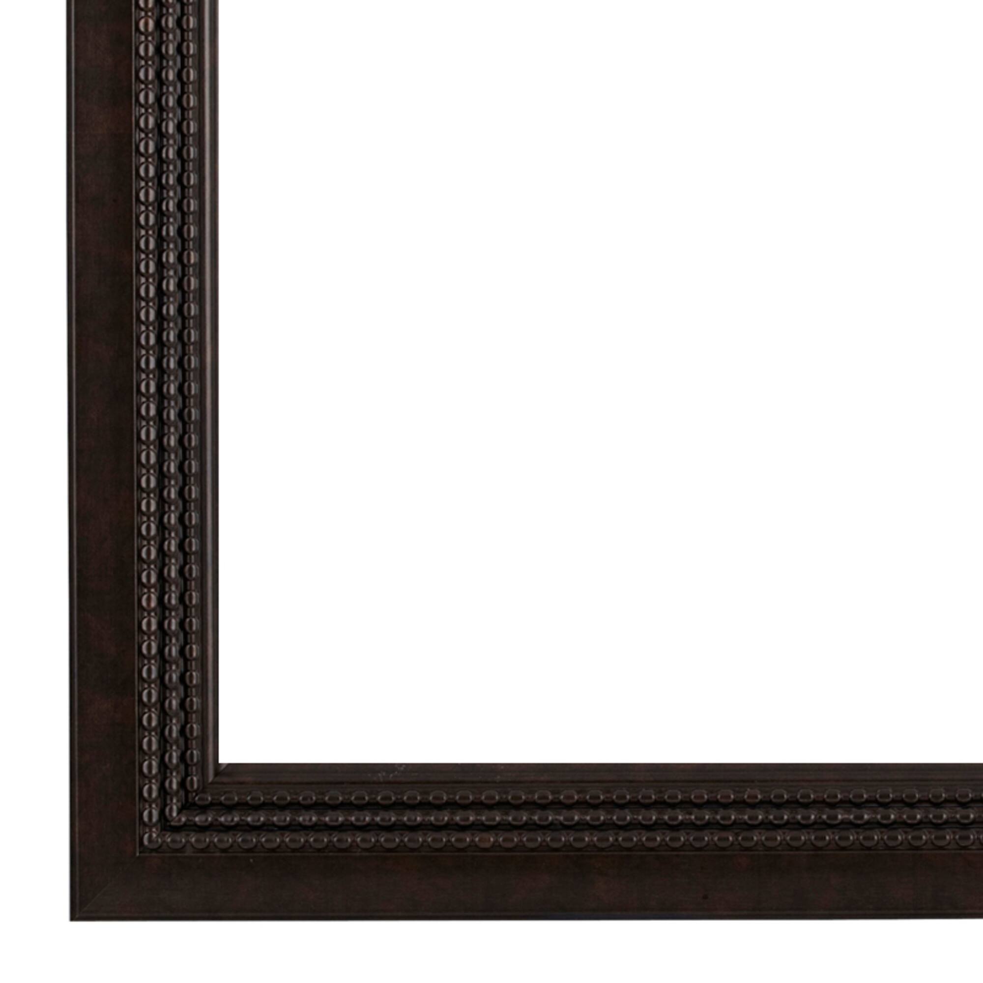 Home Bronze Triple Beaded Frame with Mat by Studio Décor